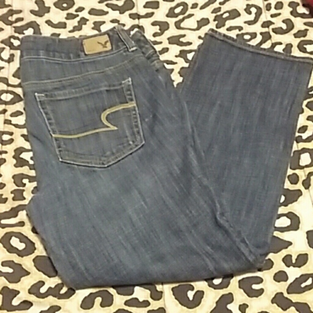 American Eagle Artist Crop Jeans Sz 10-$12